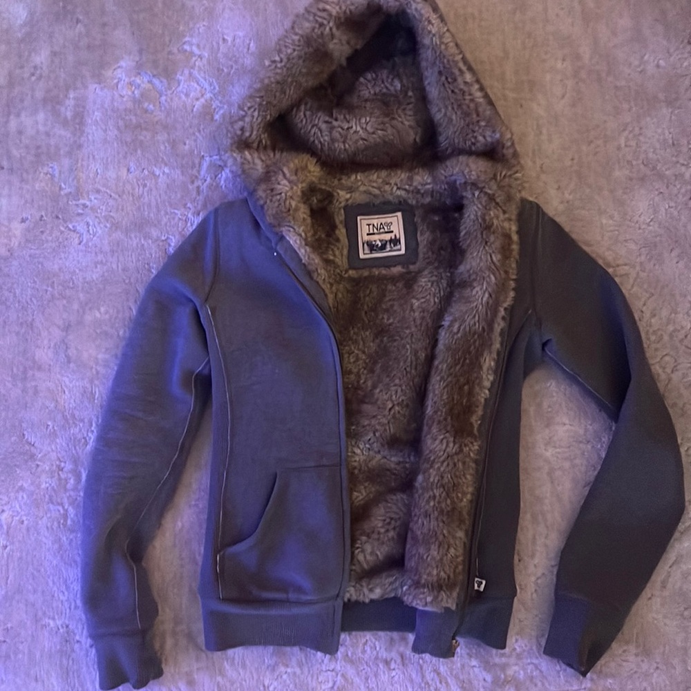 TNA zipper hoodie